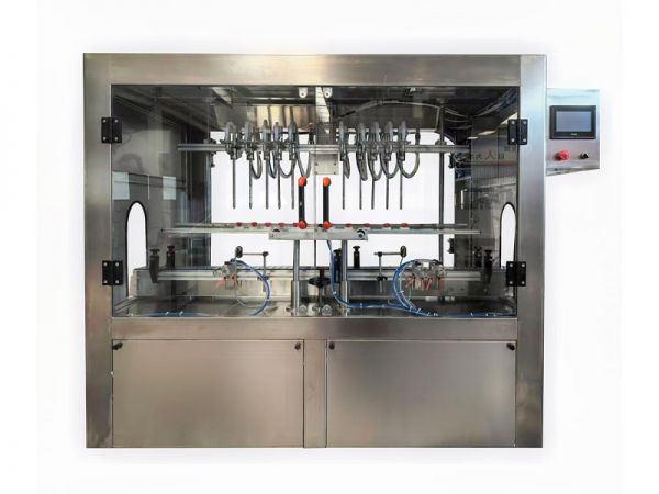 ZXG-12型自流式直線灌裝機（白酒、玻璃水等）